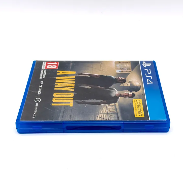 A Way Out PS4 PlayStation 4 PAL ITA Completo Co-op Disco Perfetto Testato — foto 6