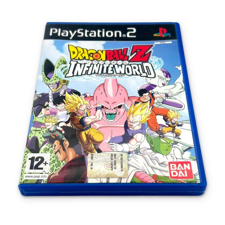 Dragon Ball Z Infinite World DBZ Sony PlayStation 2 PS2 PAL ITA Completo Testato — foto 5