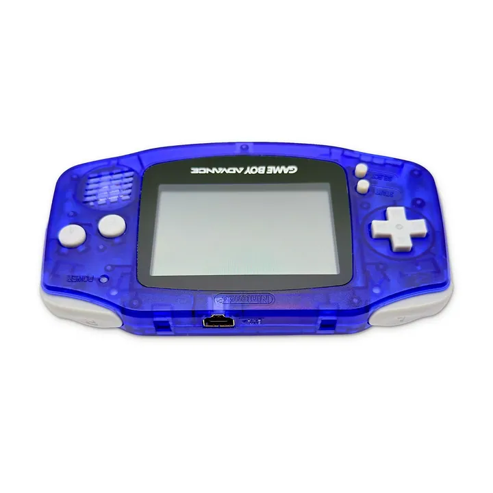 Game Boy Advance GBA Clear Blue Trasparente – Scocca Nuova Custom — foto 3