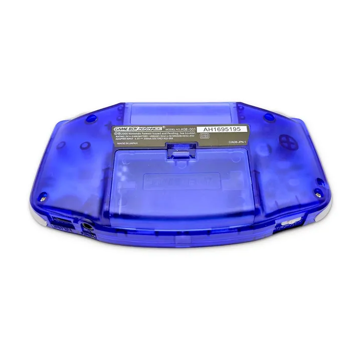 Game Boy Advance GBA Clear Blue Trasparente – Scocca Nuova Custom — foto 5