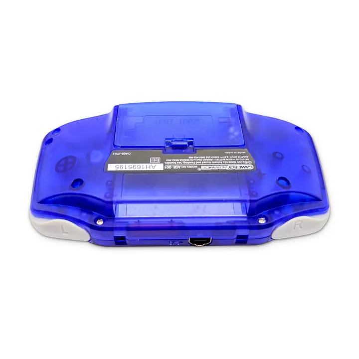 Game Boy Advance GBA Clear Blue Trasparente – Scocca Nuova Custom — foto 7