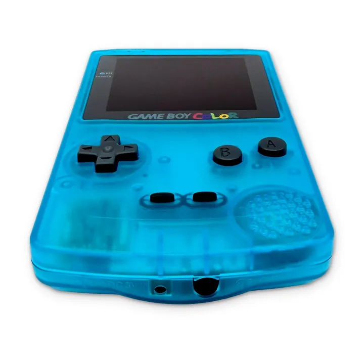 Nintendo Game Boy Color GBC IPS Hispeedido USB-C Ricaricabile Azzurro CGB-001 — foto 8