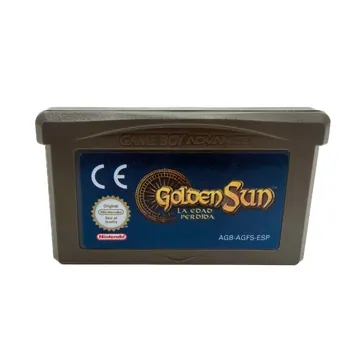 Golden Sun L'Era Perduta Game Boy Advance GBA PAL ESP Spagnolo Cartuccia Testato