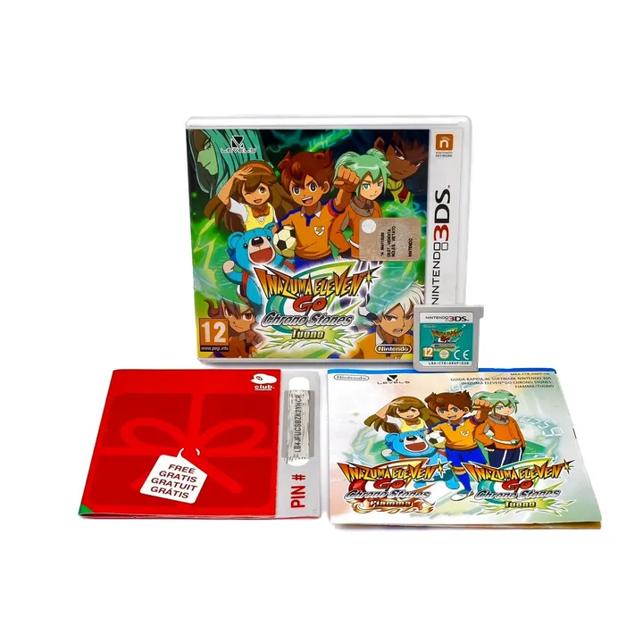 Inazuma Eleven GO Chrono Stones Tuono Nintendo 3DS PAL ITA Completo Testato — foto 3