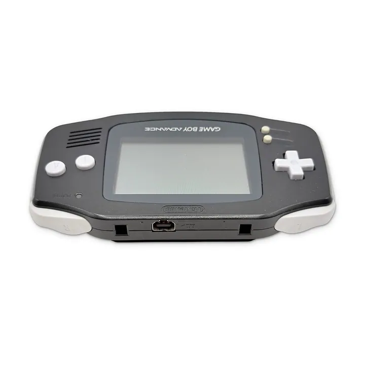 Nintendo Game Boy Advance GBA AGB-001 Nero PAL Scatola Libretti CIB Testato — foto 4