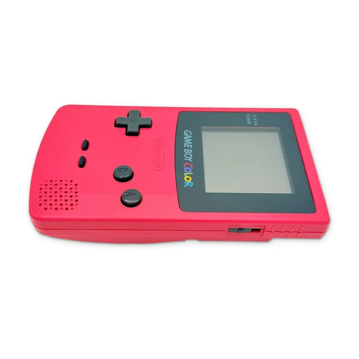 Nintendo Game Boy Color GBC Console Rosso Originale Testata Schermo Perfetto — foto 3