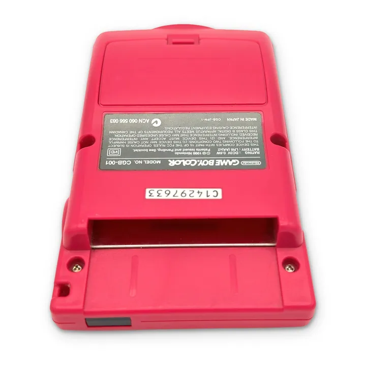 Nintendo Game Boy Color GBC Console Rosso Originale Testata Schermo Perfetto — foto 8