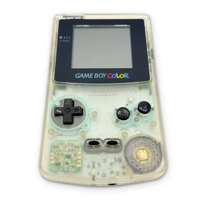 Nintendo Game Boy Color GBC Trasparente Clear CGB-001 JAP Boxato Manuali Testato — foto 3