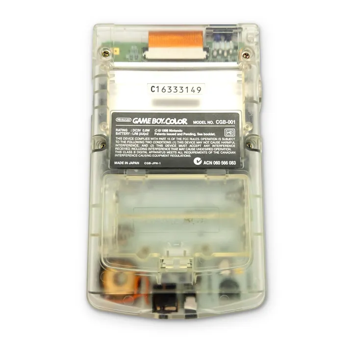 Nintendo Game Boy Color GBC Trasparente Clear CGB-001 JAP Boxato Manuali Testato — foto 7