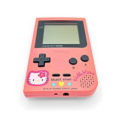 Nintendo Game Boy Pocket Hello Kitty Rosa Edizione Limitata JAP MGB-001 Testato — foto 2