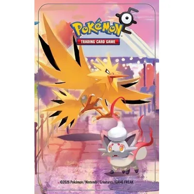 Pokémon Mini Tin 30° Anniversario Zapdos Zorua di Hisui Miniscatola 2 Buste ITA — foto 5