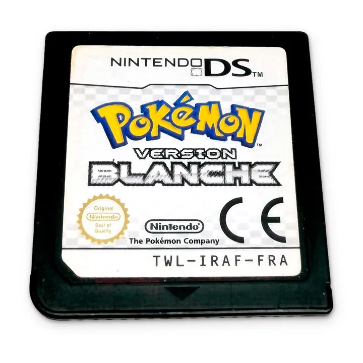Pokemon Versione Bianca Nintendo DS Version Blanche PAL FRA Cartuccia Originale — foto 2