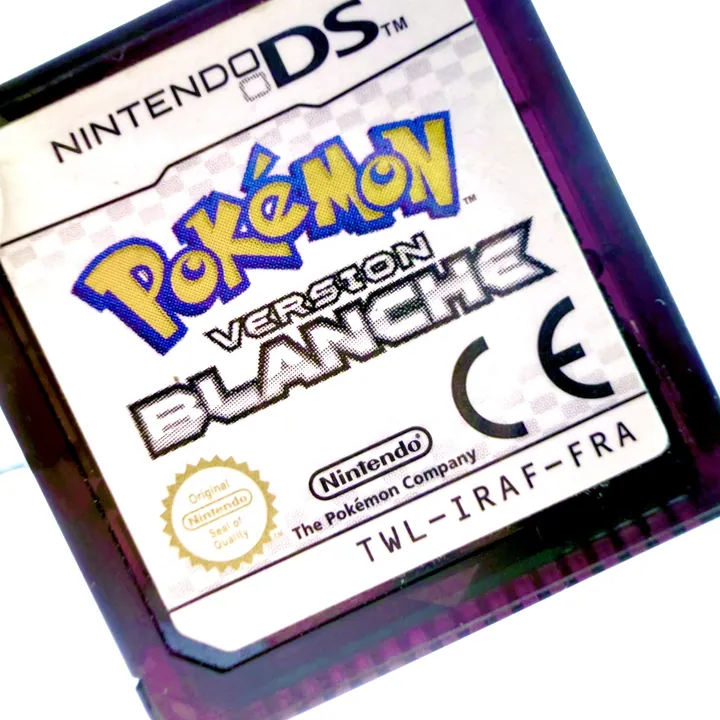 Pokemon Versione Bianca Nintendo DS Version Blanche PAL FRA Cartuccia Originale — foto 4