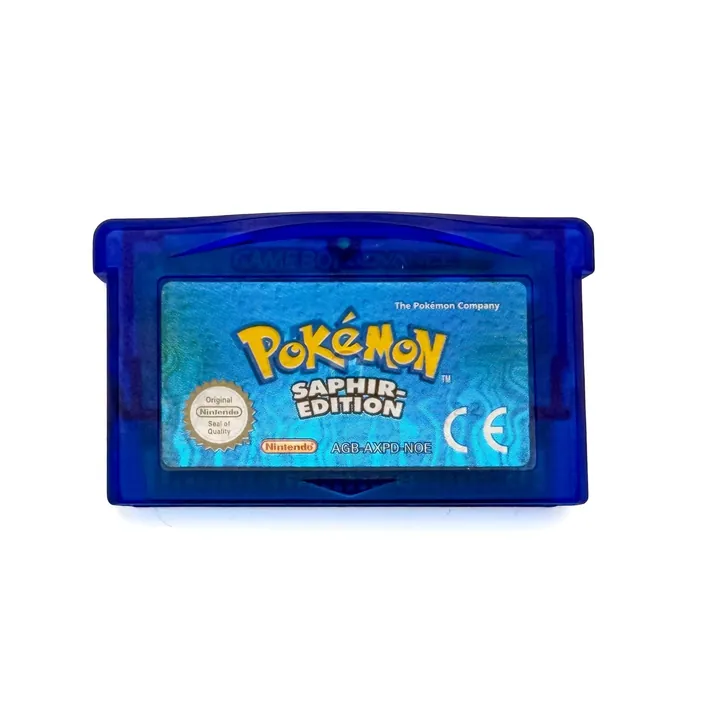 Pokemon Zaffiro Sapphire Saphir Game Boy Advance GBA PAL GER Batteria Nuova — foto 2