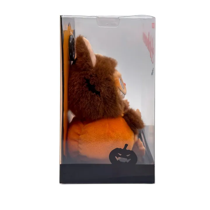 Pop Mart Labubu Happy Halloween Zucca Seduta Sitting Pumpkin Ciondolo Originale — foto 2