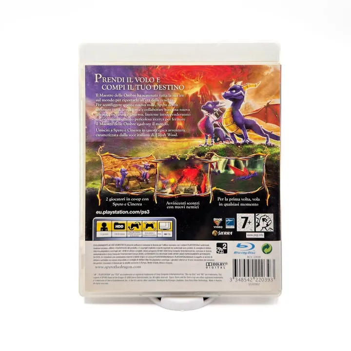 The Legend of Spyro L'Alba del Drago PS3 PlayStation 3 PAL ITA Completo Testato — foto 2